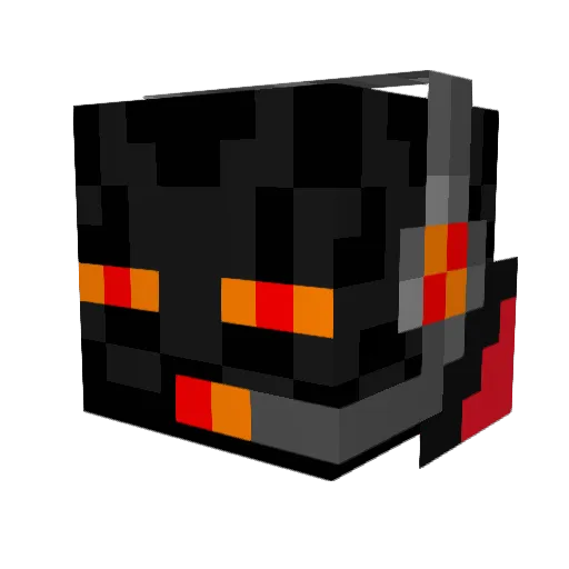 EliteMontage Minecraft avatar head, 3D render