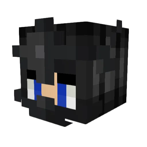 EliteMythic Minecraft avatar head, 3D render
