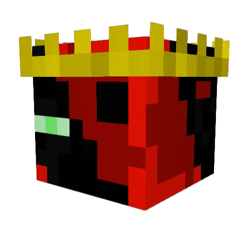 ElitePhantomCJ Minecraft avatar head, 3D render
