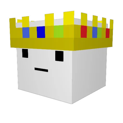 EliteT_T Minecraft avatar head, 3D render