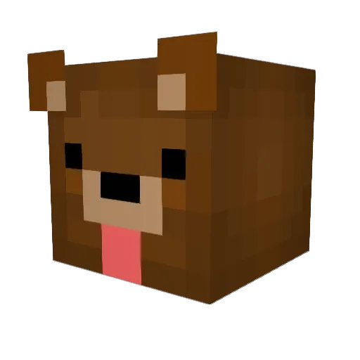EliteTrix Minecraft avatar head, 3D render