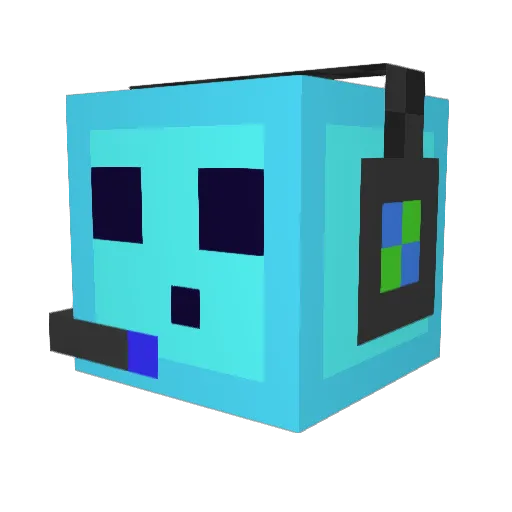 EliteVortex921 Minecraft avatar head, 3D render