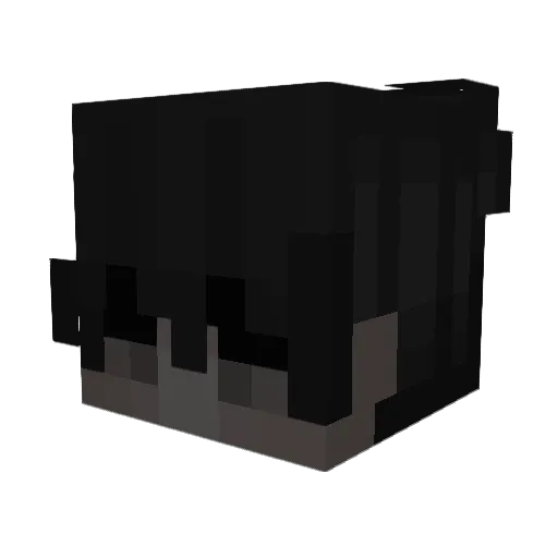 Elite_Demur Minecraft avatar head, 3D render