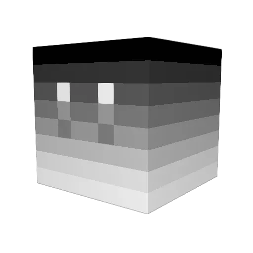Elite_PvP Minecraft avatar head, 3D render