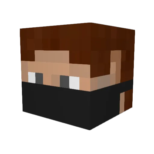 Elite_Smoothie Minecraft avatar head, 3D render