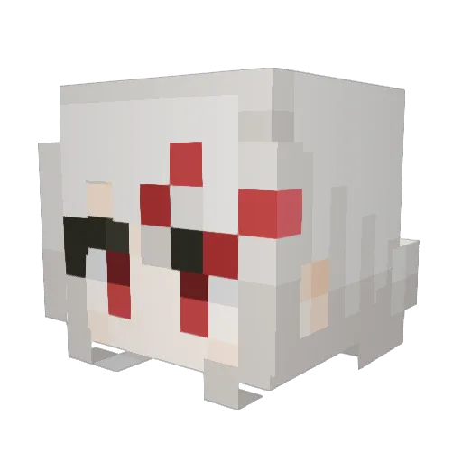 Elite_Spirit Minecraft avatar head, 3D render