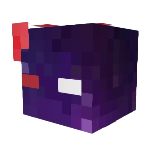 Elite_T Minecraft avatar head, 3D render