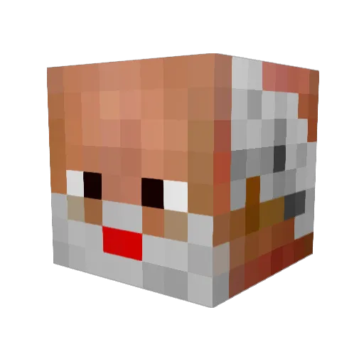 Elitegamerxt Minecraft avatar head, 3D render