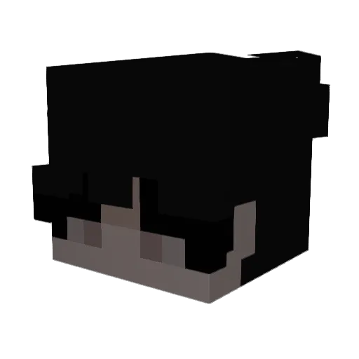 Eliteqwe Minecraft avatar head, 3D render