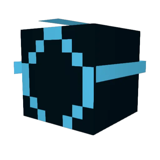 Elitimo Minecraft avatar head, 3D render