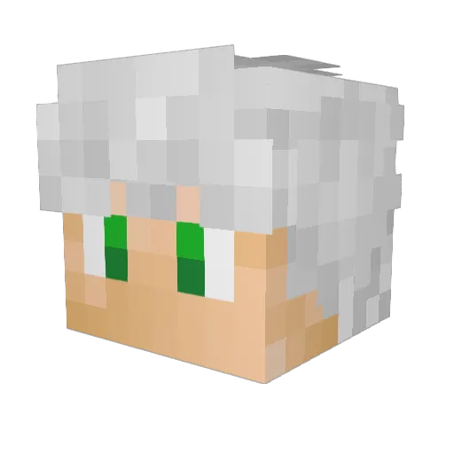 Elito_XD Minecraft avatar head, 3D render