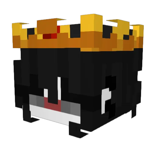 Elitzz21 Minecraft avatar head, 3D render