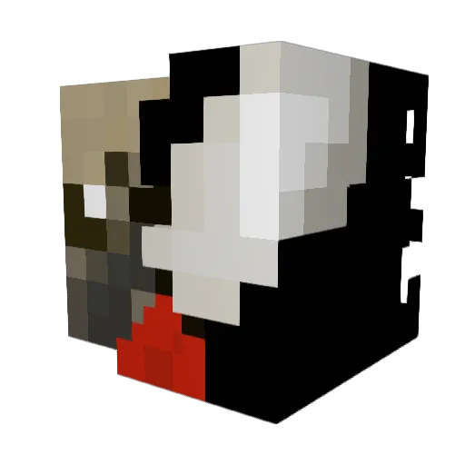 Elix_441 Minecraft avatar head, 3D render
