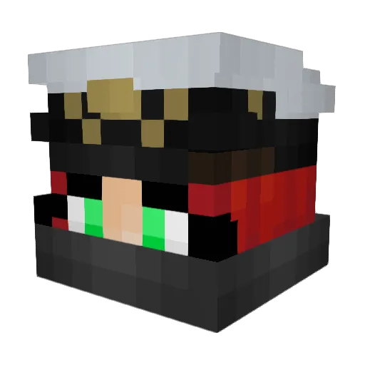 Eliza_Marx Minecraft avatar head, 3D render