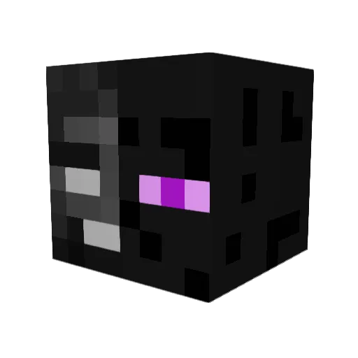 Elka1234 Minecraft avatar head, 3D render