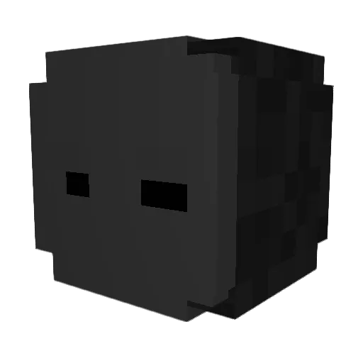 Ell1psis Minecraft avatar head, 3D render