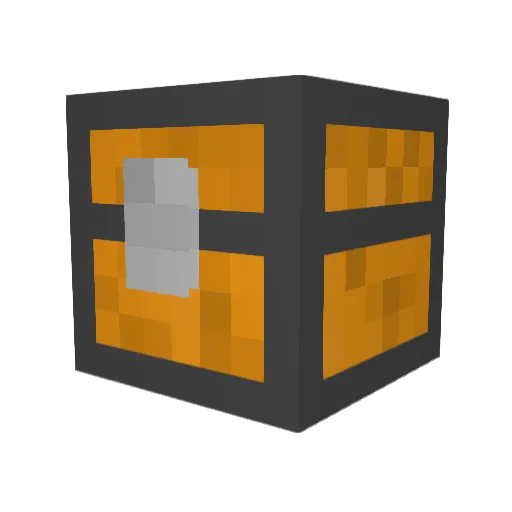 EllaGraceO Minecraft avatar head, 3D render