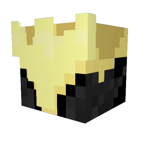 Ellaronus Minecraft avatar head, 3D render