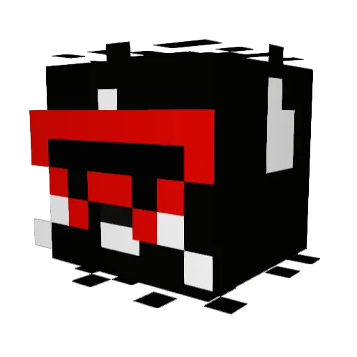 Elli5 Minecraft avatar head, 3D render