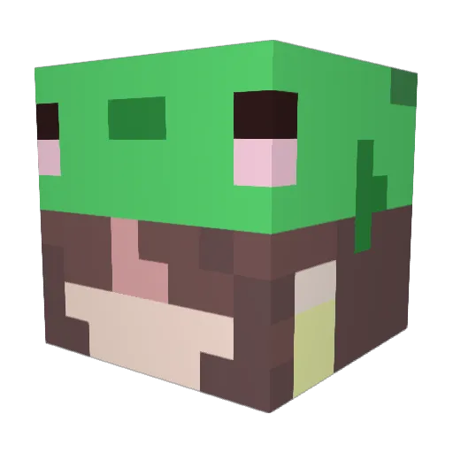 EllieJazzz Minecraft avatar head, 3D render