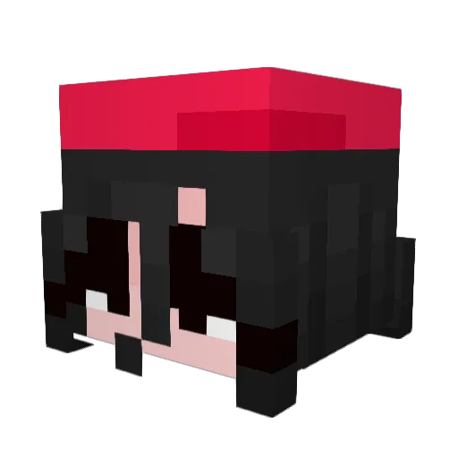 EllieRose991 Minecraft avatar head, 3D render