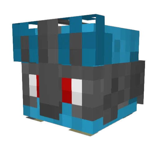 ElliotElgen69 Minecraft avatar head, 3D render