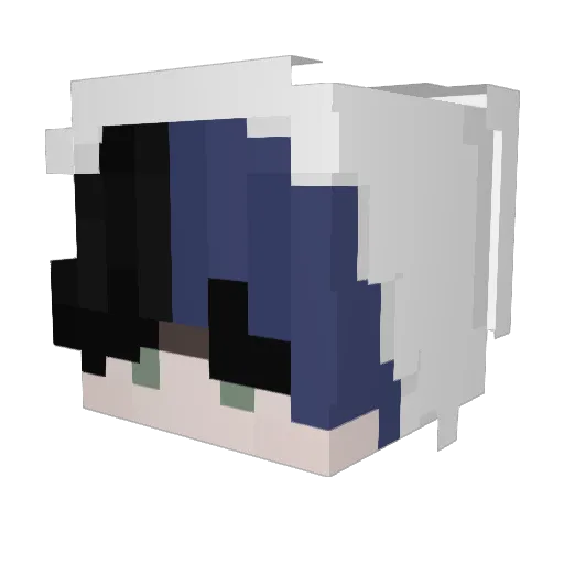 ElliotPlayz17 Minecraft avatar head, 3D render