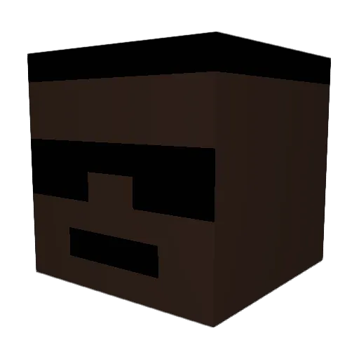 Elliotbra Minecraft avatar head, 3D render