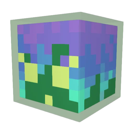 Ellmatador Minecraft avatar head, 3D render