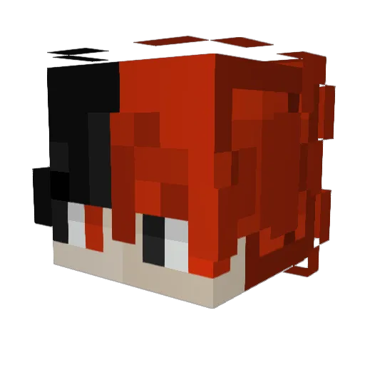 Elmatabuelas13 Minecraft avatar head, 3D render