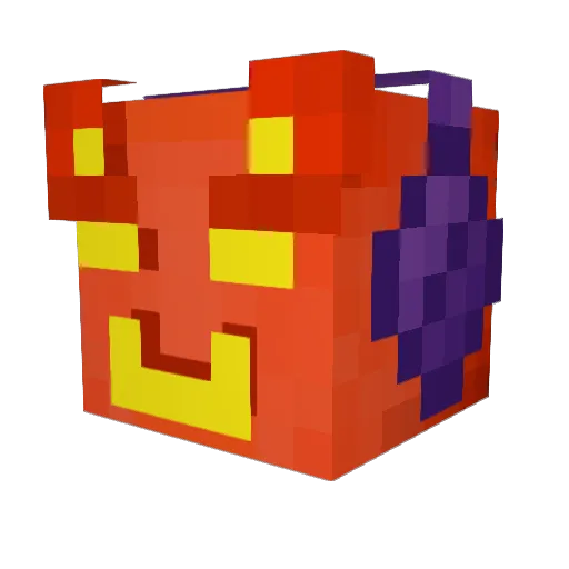 ElmoBear02 Minecraft avatar head, 3D render