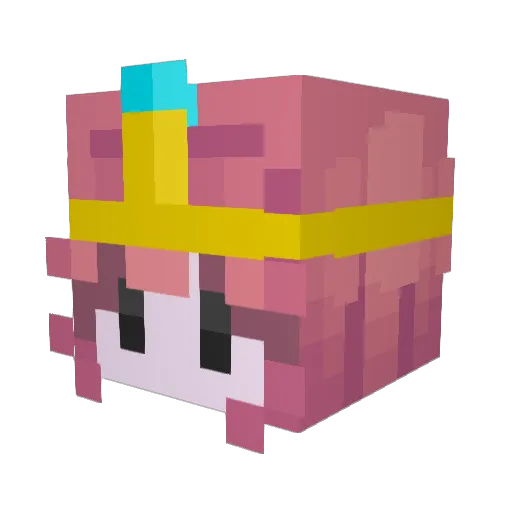 Elowen_is_bae Minecraft avatar head, 3D render