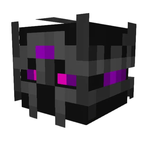Elpaputri Minecraft avatar head, 3D render