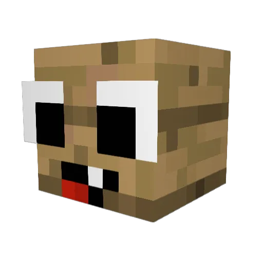 Elser_Gp Minecraft avatar head, 3D render