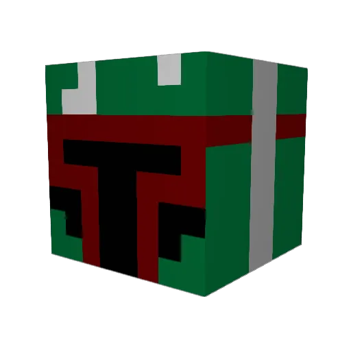 Elterrible00 Minecraft avatar head, 3D render