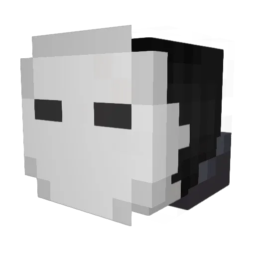 EltioTheSlayer Minecraft avatar head, 3D render