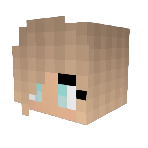 ElvisPresley19 Minecraft avatar head, 3D render