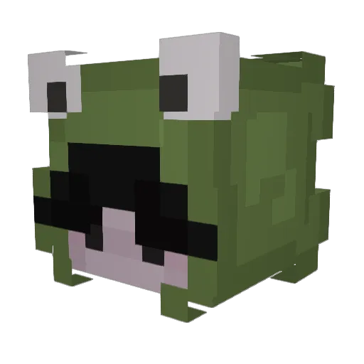 ElwereG Minecraft avatar head, 3D render