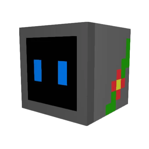 Elytran_101 Minecraft avatar head, 3D render