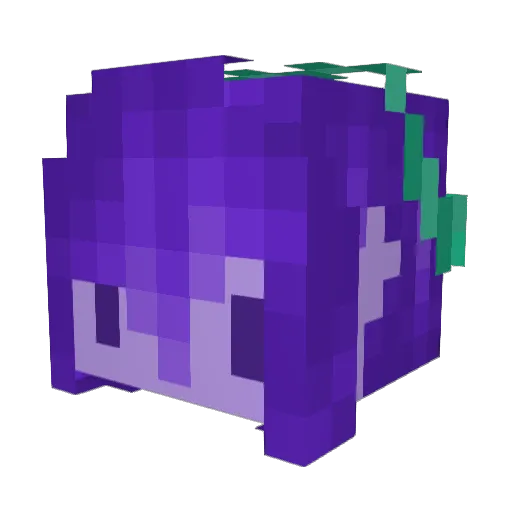 Em0rr Minecraft avatar head, 3D render