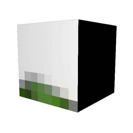 EmCeeChallenger Minecraft avatar head, 3D render