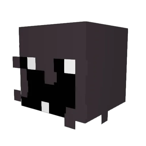 EmFunny456 Minecraft avatar head, 3D render