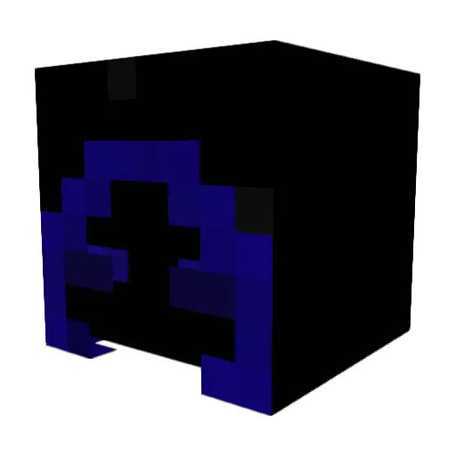 EmPeRoRzZ Minecraft avatar head, 3D render