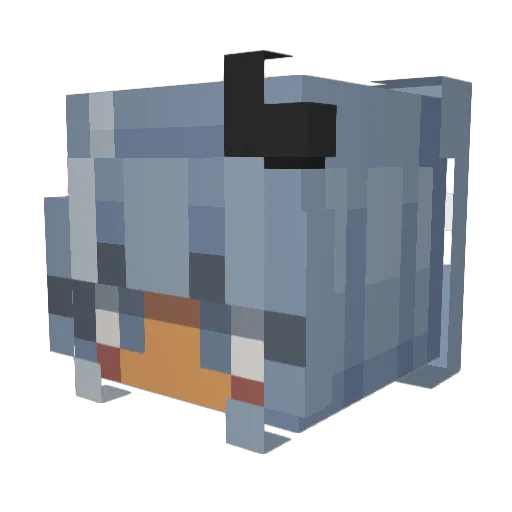 Eman0904 Minecraft avatar head, 3D render