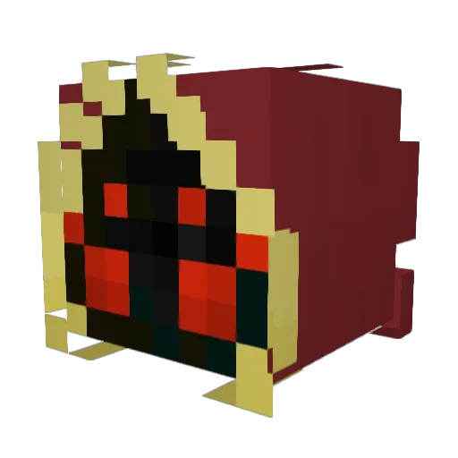 Emanon_ven Minecraft avatar head, 3D render