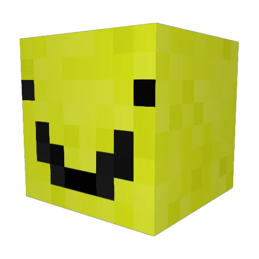 Emars119 Minecraft avatar head, 3D render