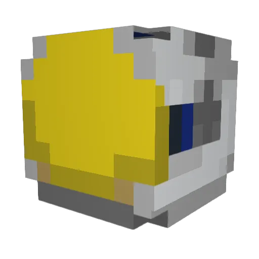 EmbassyClerk Minecraft avatar head, 3D render