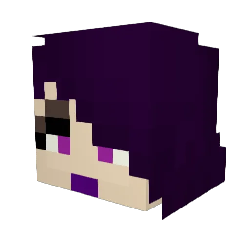 Ember_Da_Bisk Minecraft avatar head, 3D render