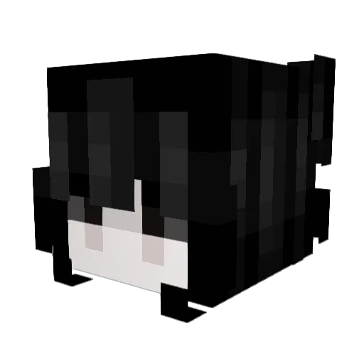 EmebyaM Minecraft avatar head, 3D render