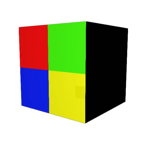 Emelk Minecraft avatar head, 3D render